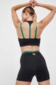 LaBellaMafia top i szorty treningowe Brave z elastanem czarny LB.27821