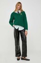 Beatrice B camasa din bumbac 23FA4058SHIRT verde ZW23