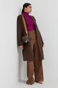 Пальто Silvian Heach коричневий