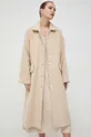 beige Beatrice B cappotto con aggiunta di lana
