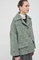 verde Beatrice B giacca in lana