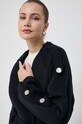 Beatrice B palton de lana 23FA2517VELOUR bleumarin
