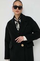 Beatrice B palton de lana 23FA2546SOLID negru ZW23