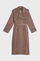 MUUV. trenci din bumbac bawelniany.trench.NOAH bej