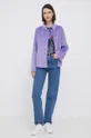 Куртка Rich & Royal фиолетовой