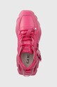 GOE sneakersy skórzane różowy MM2N4013.FUCHSIA