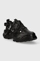 GOE sneakers din piele MM2N4014.BLACK negru ZW23