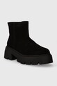 Σουέτ μπότες GOE MM2N4057.BLACK μαύρο ZW23