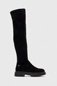 Čizme GOE na patentni zatvarač crna MM2N4066.BLACK