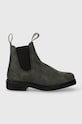 Blundstone sztyblety zamszowe płaski szary 1308.Rustic.Black