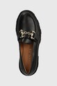 Kožené mokasíny Charles Footwear Vloglola čierna Vloglola.Loafer.Black