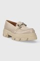 Charles Footwear bőr mokaszin Vloglola Vloglola.Loafer.Beige bézs ZW23