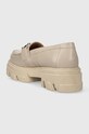 Cipők Charles Footwear bőr mokaszin Vloglola Vloglola.Loafer.Beige bézs