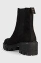 Cipők Charles Footwear velúr bokacsizma Diana Diana.Boots.Black fekete