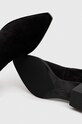 Charles Footwear kozaki zamszowe Viola czarny Viola.Western.B.H.B