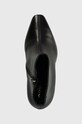 Wojas cizme de piele negru 5520751