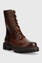 Wojas bocanci de piele 6411752 maro ZW23
