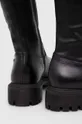 Usnjeni elegantni škornji Wojas Zunanjost: Naravno usnje Notranjost: Tekstilni material, Naravno usnje Podplat: Sintetični material