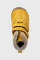 κίτρινο Παιδικές δερμάτινες χειμερινές μπότες Froddo