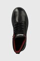 Blauer bocanci de piele RUSK negru F3RUSK01.LEA
