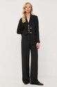 Silvian Heach pantaloni GPA23138PA nero ZW23
