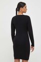 Îmbrăcăminte Silvian Heach rochie din amestec de lana GPA23407VE negru