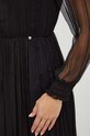 Nissa rochie de matase RC14354 negru