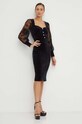 Nissa rochie RS14375 negru ZW23