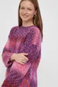 różowy Rich & Royal sweter z domieszką wełny