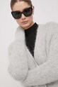 Mos Mosh cardigan din lana gri 156270
