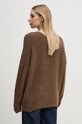 Odzież Mos Mosh sweter wełniany 153900 brązowy