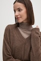 Mos Mosh pulover de lana maro 150790