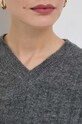 Svetr z vlněné směsi Beatrice B 23FA8449COZY šedá