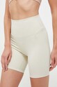 JOYINME pantaloni scurți de yoga Ribbed tricotaj bej Szorty.Ribbed