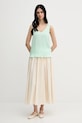 Mos Mosh top jedwabny 153590. zielony ZS25