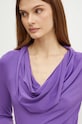 Silvian Heach bluza ROSIZ violet GPA24130BL