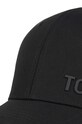 Tous czapka z daszkiem bawełniana 2002136151 czarny ZW24