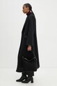 Day Birger et Mikkelsen palton din lana Franka - Fuzzy Autumn negru DAY65243395