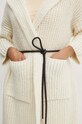 Liviana Conti cardigan din lana F4WE07 bej