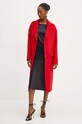 Вълнено палто Silvian Heach BRIESE GPA24017CP червен ZW24