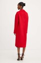 Дрехи Вълнено палто Silvian Heach BRIESE GPA24017CP червен