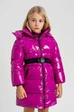 Dětská bunda Twinset s podšívkou růžová 242GJ2161.98.116