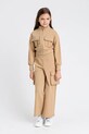 Twinset geaca bomber pentru copii necaptusit bej 251GJ2585