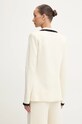 Odzież Blugirl Blumarine marynarka z domieszką wełny RF4152.MA28O beżowy