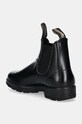 Boty Kožené kotníkové boty Blundstone 2414.Black.Brush černá