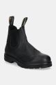 Шкіряні черевики Blundstone без утеплення чорний 2443.Black