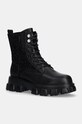 GOE bőr bakancs platform fekete OO2N4106.BLACK