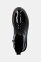 Kožené členkové topánky GOE čierna OO2N4109.BLACK