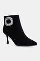 Велурени боти GOE висок черен OO2N4201.BLACK