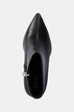 Kožené kotníkové boty GOE černá OO2N4208.BLACK